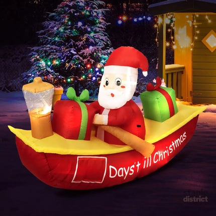 Santaco Christmas Inflatable Santa Clau-2029387302270275590