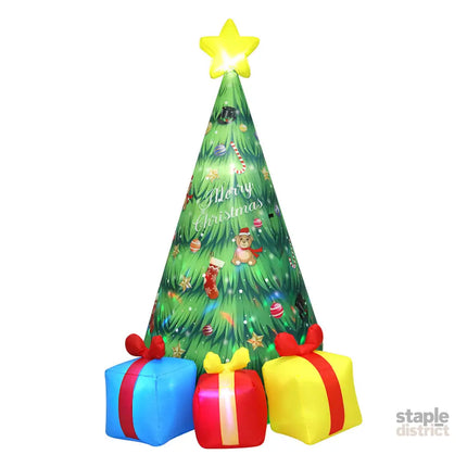 Santaco Inflatable LED Christmas Tree with Music 240CM-2006733389188698113