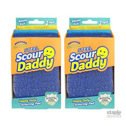 Scrub Daddy Steel Scour 2pk x2-2050056837386080256
