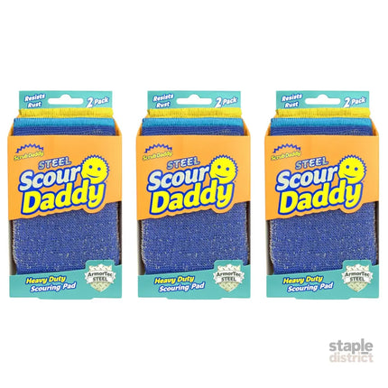 Scrub Daddy Steel Scour 2pk x3-2050056837541269504