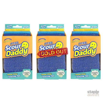 Scrub Daddy Steel Scour 2pk x3-2050056837541269504