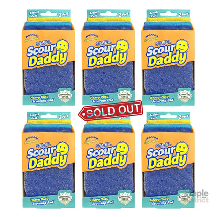 Scrub Daddy Steel Scour 2pk x6-2050056837688070144