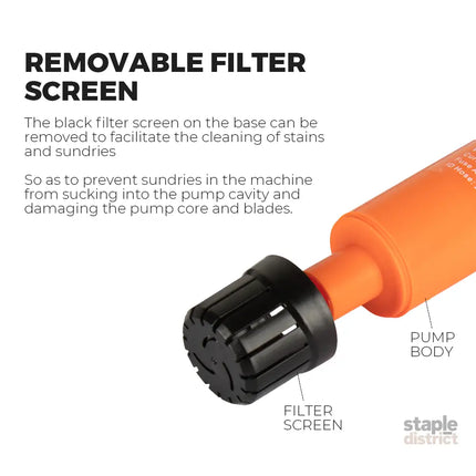 SEAFLO Submersible Inline Pump 12V 280GPH Transfer Pump Water Resistant High Pressure Washing Water Diesel Pump For RV