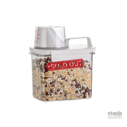 Sealed Household Grain Storage Box Transparent Rice Bucket Kitchen Storage - 2900ml - Commercial > Packaging > Postage