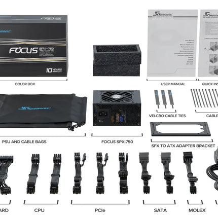 Seasonic FOCUS SPX-750 750W Fully Modular PSU - Appliances > Heaters > Electric Heaters