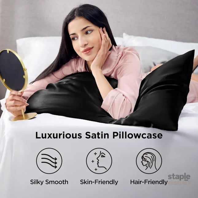 Silk Pillowcase for Hair and Skin Mulberry Silk Pillowcase Soft Breathable Smooth Both Sided Natural Silk Pillowcase