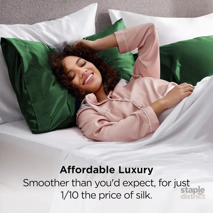 Silk Pillowcase for Hair and Skin Mulberry Silk Pillowcase Soft Breathable Smooth Both Sided Natural Silk Pillowcase