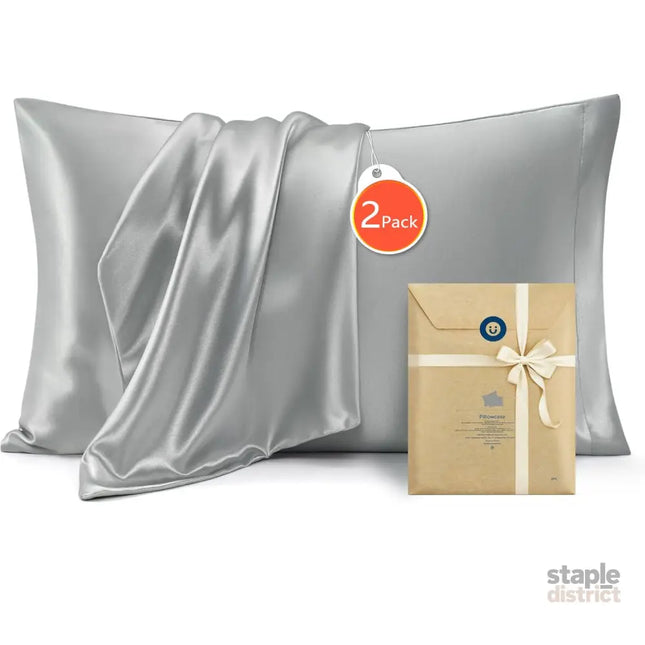 Silk Pillowcase for Hair and Skin Mulberry Silk Pillowcase Soft Breathable Smooth Both Sided Natural Silk Pillowcase