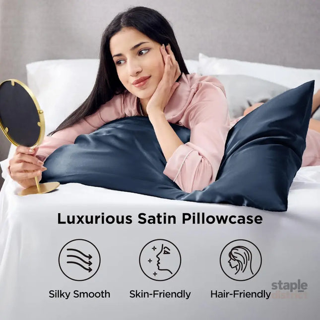 Silk Pillowcase for Hair and Skin Mulberry Silk Pillowcase Soft Breathable Smooth Both Sided Natural Silk Pillowcase
