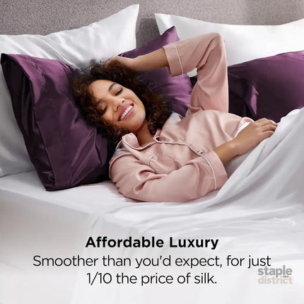 Silk Pillowcase for Hair and Skin Mulberry Silk Pillowcase Soft Breathable Smooth Both Sided Natural Silk Pillowcase