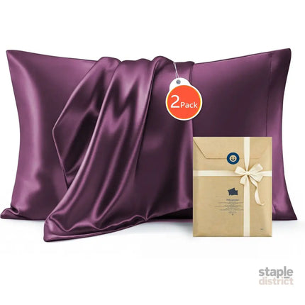 Silk Pillowcase for Hair and Skin Mulberry Silk Pillowcase Soft Breathable Smooth Both Sided Natural Silk Pillowcase