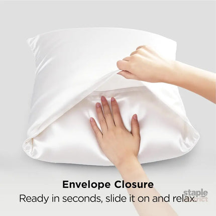 Silk Pillowcase for Hair and Skin Mulberry Silk Pillowcase Soft Breathable Smooth Both Sided Natural Silk Pillowcase