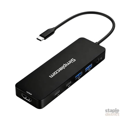 Simplecom CHT811 11-in-1 USB-C 4K Triple Display MST Docking Station with Dual HDMI DP - Electronics > Computers &