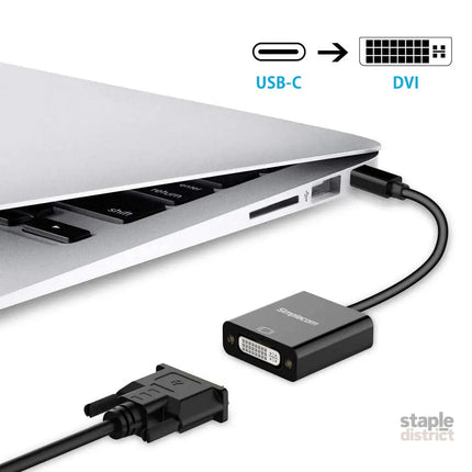 Simplecom DA103 USB-C to DVI Adapter Full HD 1080p - Appliances > TV > TVs & Accessories