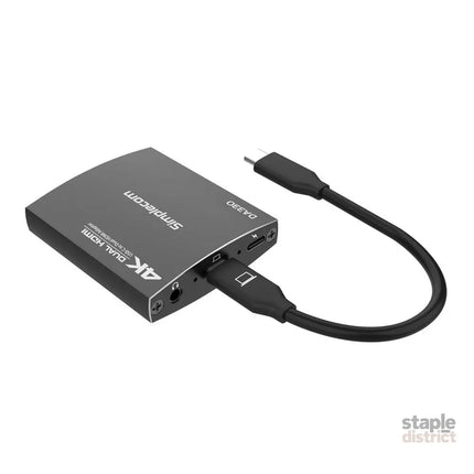 Simplecom DA330 USB-C to Dual HDMI MST Adapter 4K@60Hz with PD and Audio Out - Appliances > TV > TVs & Accessories