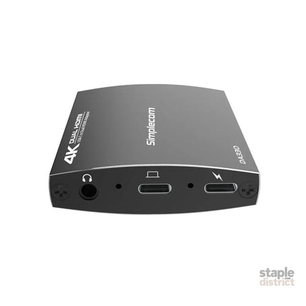 Simplecom DA330 USB-C to Dual HDMI MST Adapter 4K@60Hz with PD and Audio Out - Appliances > TV > TVs & Accessories