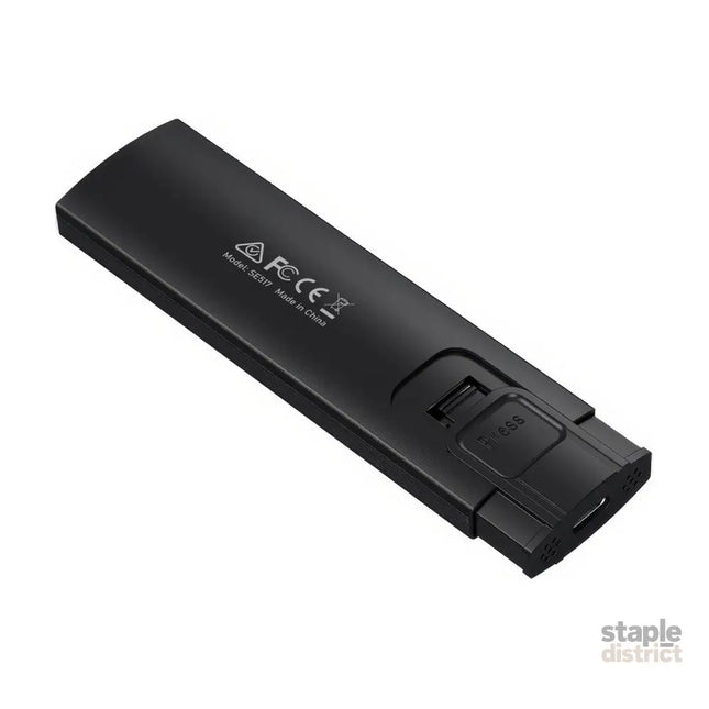Simplecom SE517 NVMe / SATA Dual Protocol M.2 SSD Tool-Free USB-C Enclosure USB 3.2 Gen 2 10Gbps - Electronics > Back