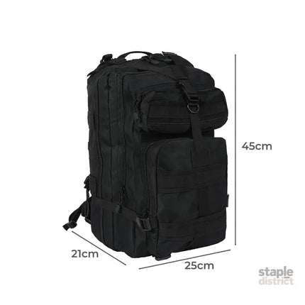 Slimbridge 40L Military Tactical Backpack Black-2018816687834533890