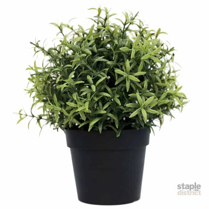 Small Potted Artificial Rosemary Herb Plant UV Resistant 20cm - Appliances > Aroma Diffusers & Humidifiers > Aroma