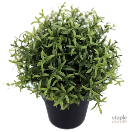 Small Potted Artificial Rosemary Herb Plant UV Resistant 20cm - Appliances > Aroma Diffusers & Humidifiers > Aroma