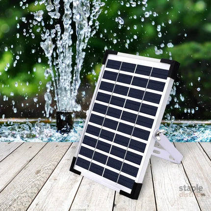 Solar Fountain 5W Powered Water Power-2029387243021537286