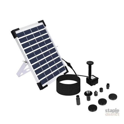 Solar Fountain 5W Powered Water Power-2029387243021537280