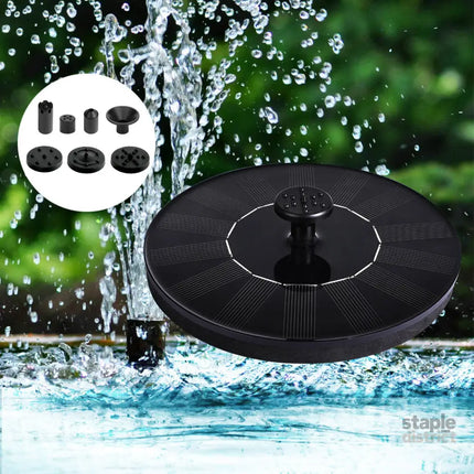 Solar Fountain Powered Water Power Floating-2018816637632909318