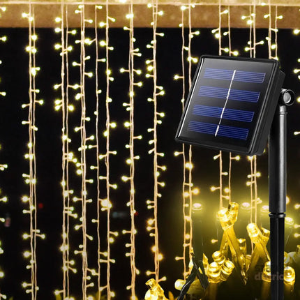 Solar Powered LED Fairy String Lights-2018816658944167942