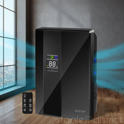 Spector Dehumidifier Air Purifier 2200ml Black-2018816888670392326