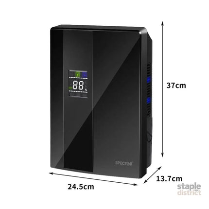 Spector Dehumidifier Air Purifier 2200ml Black-2018816888670392322