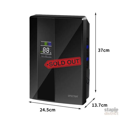 Spector Dehumidifier Air Purifier 2200ml Black-2018816888670392322