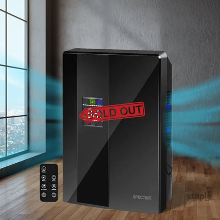 Spector Dehumidifier Air Purifier 2200ml Black-2018816888670392326