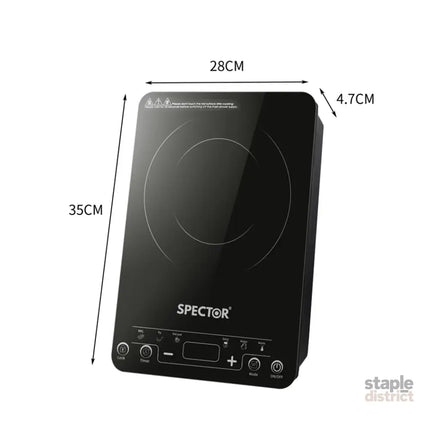 SPECTOR Electric Induction Cooktop Portable-2029387267843428354