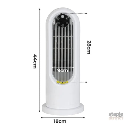 Spector Portable Electric Heater Fan 1200W 3 Speed Home-2029387204542992386