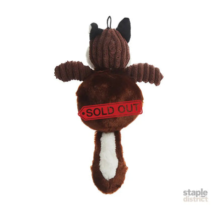 Squeaky Fox Dog Toy (dark)-1962324913964584960