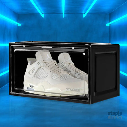 Stacked Shoe Box Acrylic Sneaker Display 1PC Black-2006733023067901959