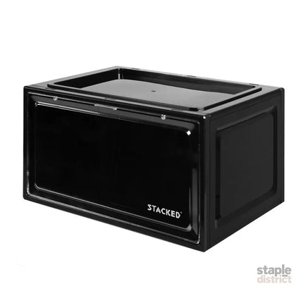 Stacked Shoe Box Acrylic Sneaker Display 1PC Black-2006733023067901952