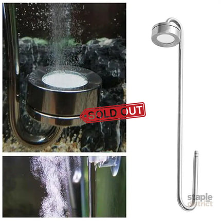 Stainless Steel Aquarium CO2 Diffuser Carbon Dioxide Atomizer Grass Tank Bubbler - 35cm - Appliances > Aroma Diffusers