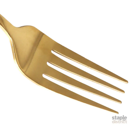 Stainless Steel Cutlery Set Travel Knife Gold-2006733055670226948