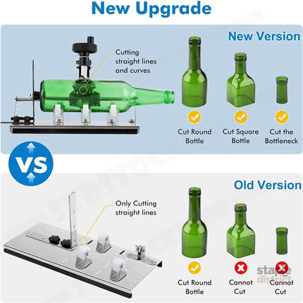 Stainless Steel Glass Bottle Cutter DIY Tool Kit AU - Home & Garden > DIY > Kitchen & Bathroom DIY