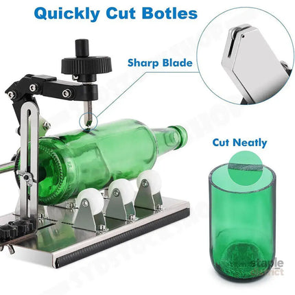 Stainless Steel Glass Bottle Cutter DIY Tool Kit AU - Home & Garden > DIY > Kitchen & Bathroom DIY