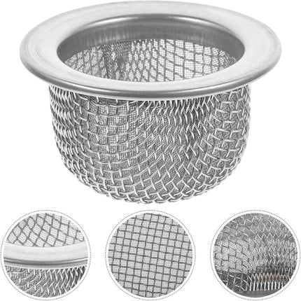 Stainless Steel Screen Filters 10pcs 34mm Mesh Strainers Double Screen Filter Cocktail Smoker Filter Accessories for