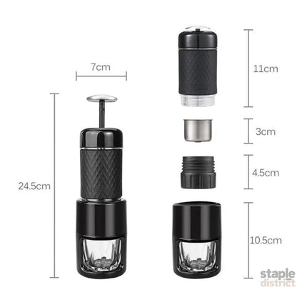 STARESSO Coffee Maker Red Dot Award Winner Portable Espresso Cappuccino Quick Cold Brew Manual Coffee Maker Machines