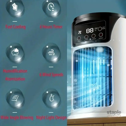 Stay Fresh With Our Portable Smart Ac - Appliances > Fans > Portable Fans