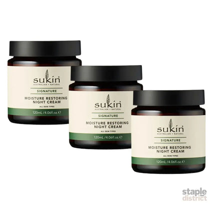 Sukin Moisture Restoring Night Cream 120ml x3-2050056839558729728