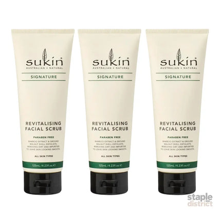 Sukin Revitalising Facial Scrub 125mL x3-2050056839244156928