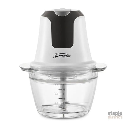 Sunbeam Mini Glass MultiChopper Food Processor - White - Appliances > Kitchen Appliances > Speciality Appliances