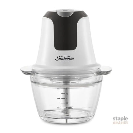 Sunbeam Mini Glass MultiChopper Food Processor - White - Appliances > Kitchen Appliances > Speciality Appliances