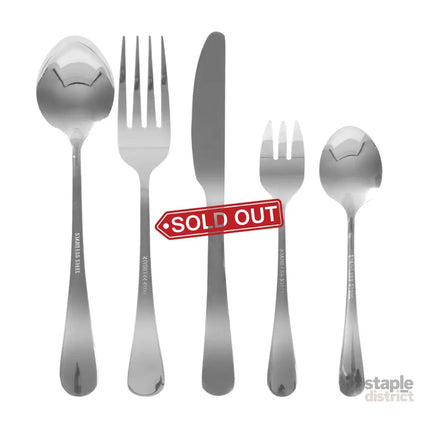 Tableware Cutlery Set Stainless Steel Silver-2029387268220915713