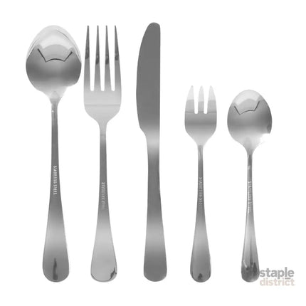 Tableware Cutlery Set Stainless Steel Silver-2029387268220915713